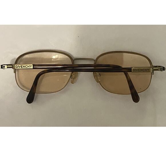 Givenchy Eyeglasses Frame France 1022 002 50-20-135 Bronze Half Rim - Picture 4 of 9